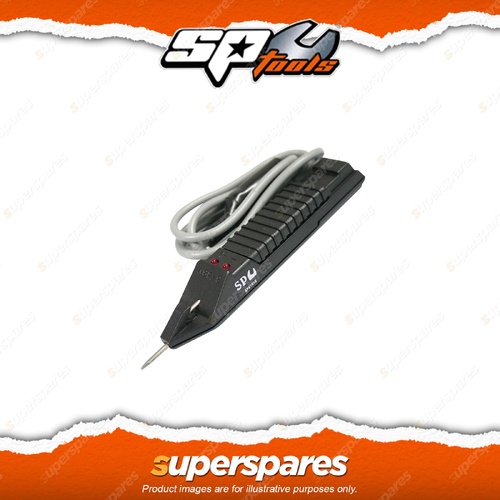 SP Tools 3 to 48 Volt Circuit Tester with Test Lead LED Display Shows Polarity