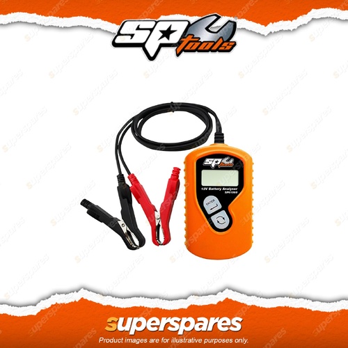 SP Tools Battery Analyser - Test All 12V Automotive Starting Batteries