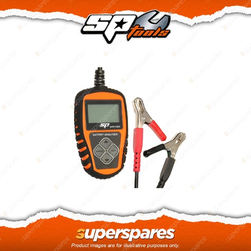 SP Tools Battery Analyser Deluxe - Test Batteries Life LCD Display Easy Read