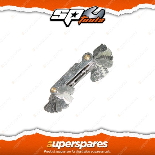 SP Tools 52Pcs Screw & Thread Pitch Gauge - Metric & SAE Blade Pitch 4 to 62