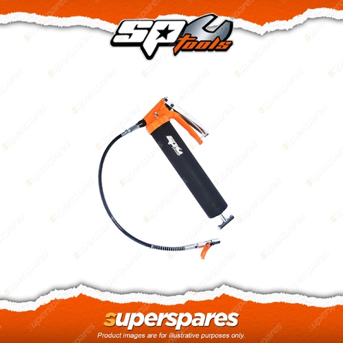 SP Tools Grease Gun - Variable Stroke Pistol Grip 20 Flexible Hose with Coupler