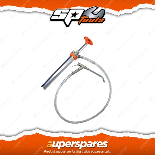 SP Tools 20 Litre Spring Gear Oil Pump - PVC Hose Controllable Oil Gun