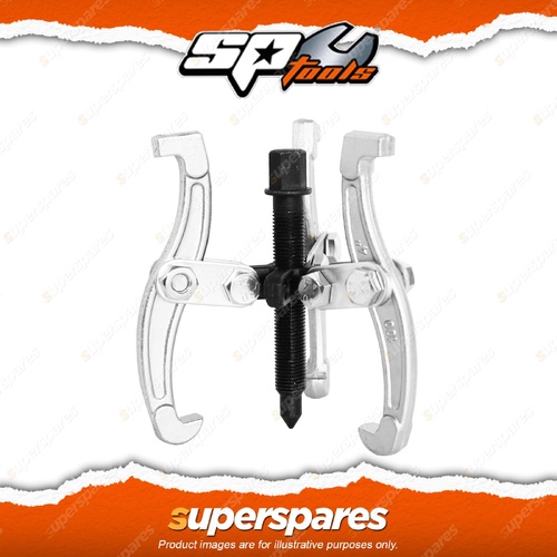 SP Tools Gear Pullers - 3 Jaw Size 100mm with Reversible Hooked Jaws Cr-V Steel