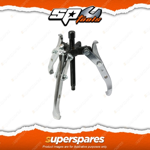 SP Tools Gear Pullers - 3 Jaw Size 150mm with Reversible Hooked Jaws Cr-V Steel
