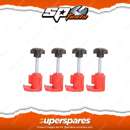 SP Tools 4Pcs Singles Cam Clamp Set - Timing Gear Clamps & Bolt Extensions