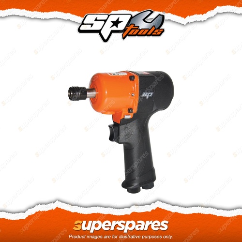 SP Tools 1/4" Hex Screwgun Impact Pistol - 11150RPM Air Pneumatic Length 152mm