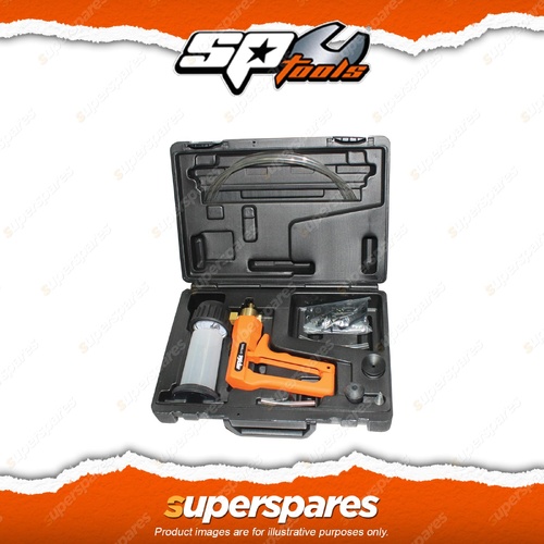 SP Tools Vacuum Test & Brake Bleeding Kit - Compact Design One Handed Operation