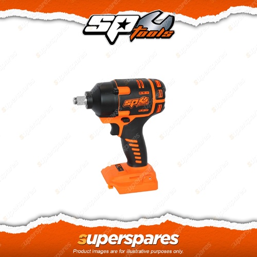 SP Tools 18V 1/2" Drive Brushless Impact Wrench - Skin Only Torque 690Nm