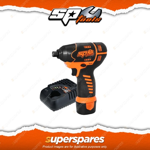 SP Tools 12V 1/4 Hex Mini Impact Driver - with 2.0Ah Battery & Charger
