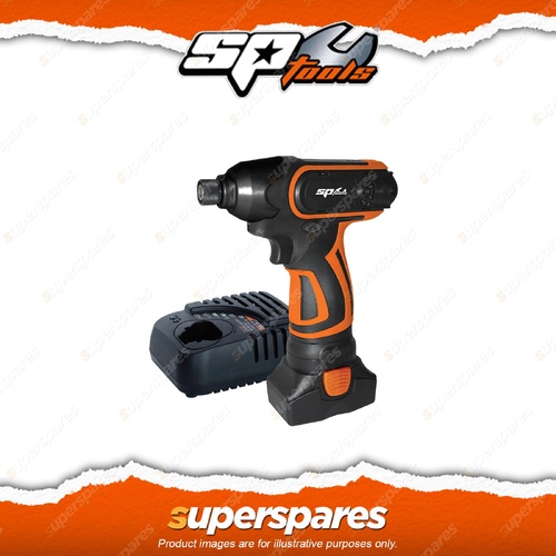 SP Tools 16V 1/4 Hex Impact Driver - with Max Lithium 3.0Ah Battery & Charger