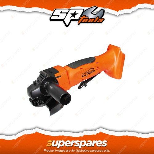 SP Tools 18V Brushless 125mm Cut Off Angle Grinder - Skin Only High Torque