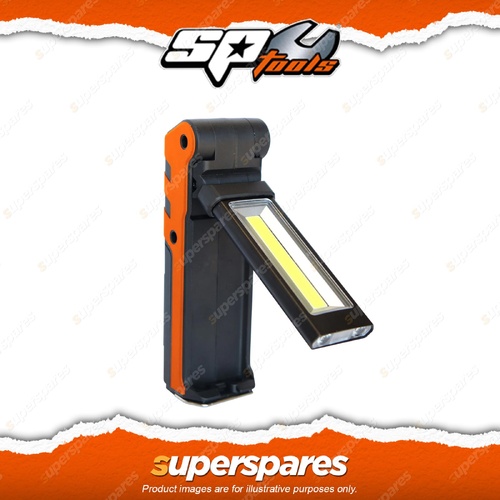 SP Tools Torch/Work Light - High Powered 5W COB LED Slimline 270Deg Dual Fold