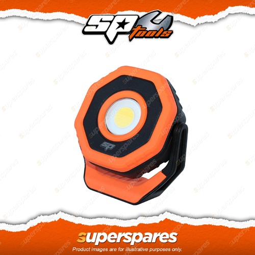 SP Tools Work Light - High Power COB LED Compact Size 360 Degree Swivel Head