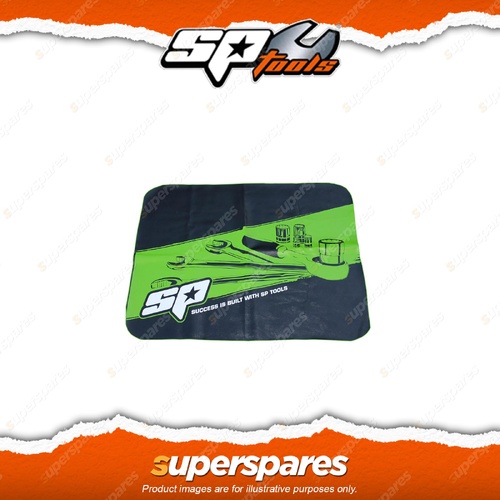 SP Tools Mechanics Magnetic Mudguard Fender Protector Green Resistant Oil Grease