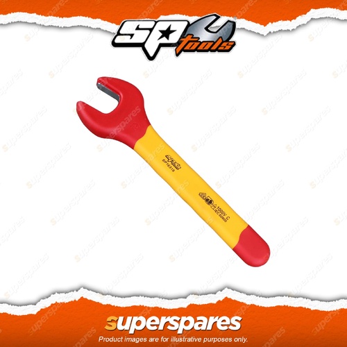 SP Tools VDE Insulated Spanner 18mm Metric Chrome Vanadium Steel Heavy Duty