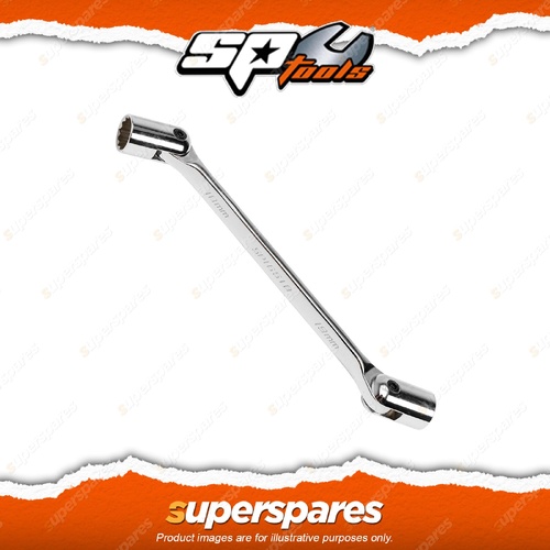 SP Tools Dual Flexhead Socket Spanner 12 Point 16 x 17mm Metric Cr-V Steel
