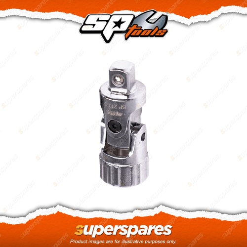 SP Tools 1/4 inch Drive Universal Joint Auto Reset 90 Degree Flexible Joint Cr-V