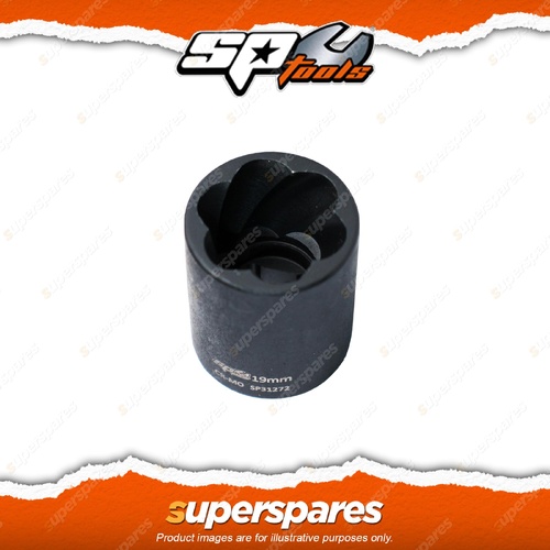SP Tools 3/8 inch Drive Twist Impact Socket 6 Point 14mm Metric Cr-Mo Steel