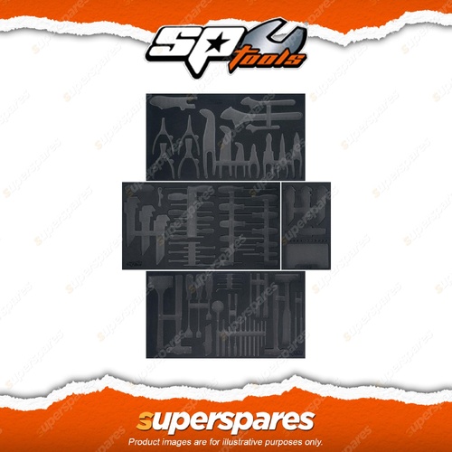 SP Tools EVA Foam Tray Set Suits SP50115D 145Pcs & SP55105D 107Pcs