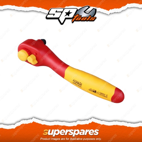 SP Tools 3/8" Dr VDE Insulated Ratchet - 36 Teeth Ratchet Gear Reversible