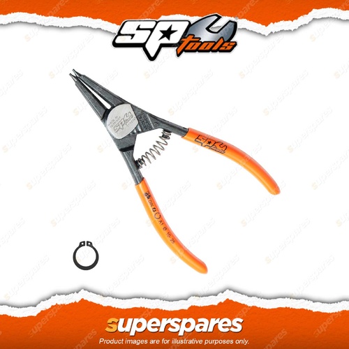 SP Tools Precision Heavy Duty Circlip Plier External Straight 140mm 10-25mm