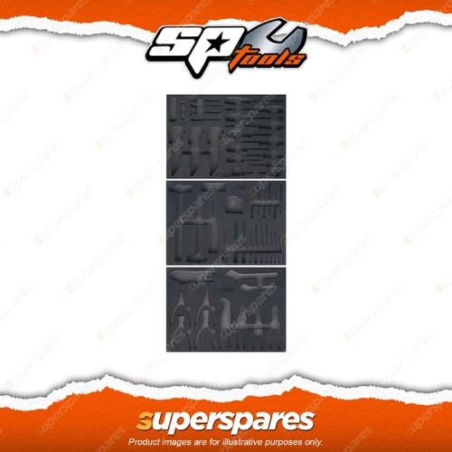 SP Tools EVA Storage Insert Empty to Suit SP55105D Sockets & Accessories