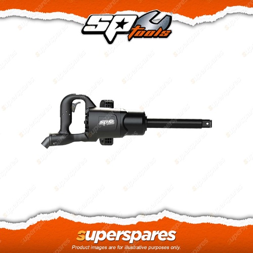SP Tools 1" Drive Air Impact Wrench 6" Long Anvil Bolt Busting Torque 3526Nm
