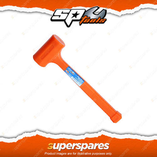 SP Tools Dead Blow Hammer - 1361g/48oz/3lbs Heavy Duty Polyurethane Construction