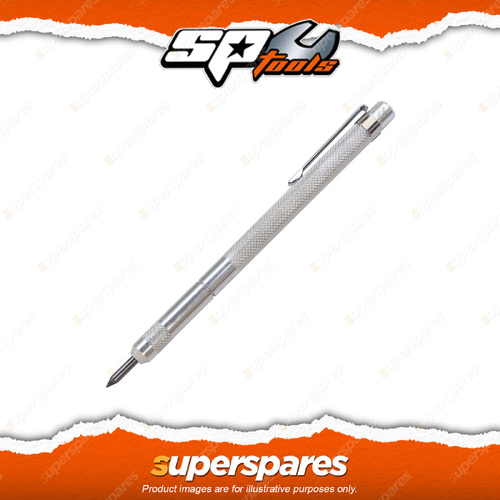 SP Tools Carbide Tipped Scriber - Fitted with a Pocket Clip Auto Speciality