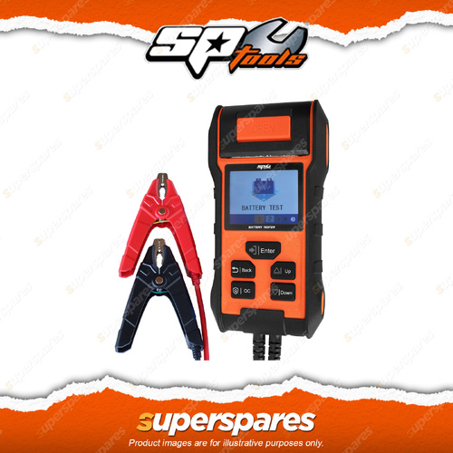 SP Tools Professional 12/24V Systems & Battery Tester with Built-in Printer