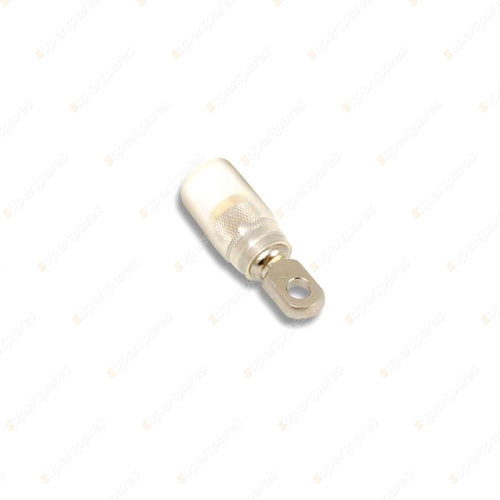 Aerpro PS22 Silver/Gold 8GA Ring Terminal - Suits 8mm Posts Platinum Finish