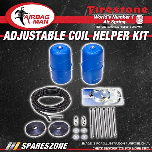 Airbag Man STD Air Suspension Coil Helper Kit for Ssangyong Musso Q200 Ute 18-25
