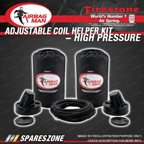 Airbag Man STD Air Suspension Coil Helper Kit High Pressure for Ford F150 22-25