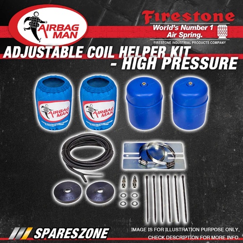 Airbag Man Air Suspension Helper Kit High Pressure for Jeep Wrangler JL Rubicon