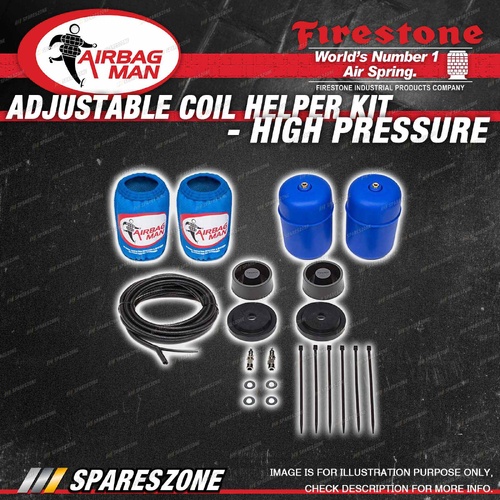 Airbag Man Air Suspension Coil Helper Kit High Pressure for Toyota Rav 4 Gen IV