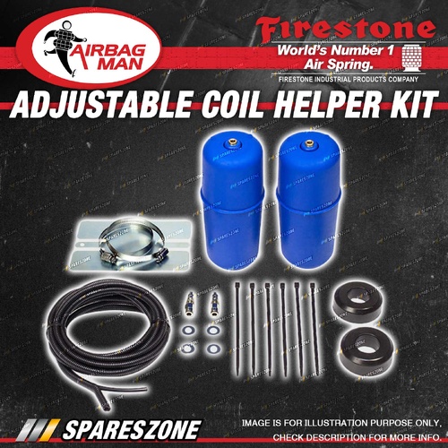 Airbag Man 50mm Raised Air Suspension Coil Helper Kit for Jeep Wrangler JL 19-26