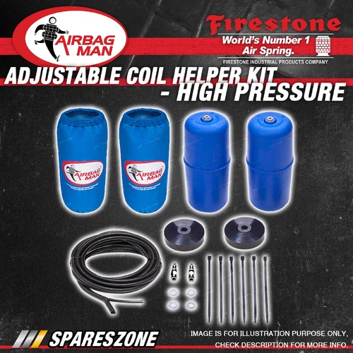Airbag Man STD Air Suspension Coil Helper Kit High Pressure for Isuzu MU-X UCS40