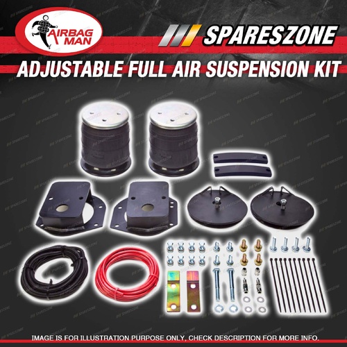 Airbag Man Rear Full Air Suspension Kit Metric Tubing for Ford Maverick DA 88-94
