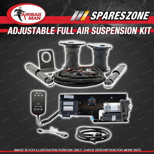 Airbag Man Full Air Suspension Kit Metric Tubing for Volkswagen Caravelle Kombi
