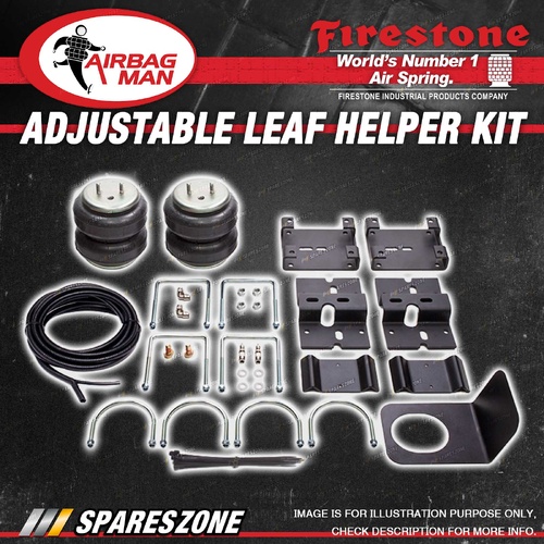 Airbag Man Air Suspension Leaf Springs Helper Kit for Mitsubishi Triton MK 96-06