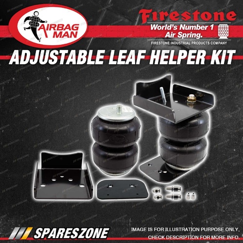 Airbag Man Air Suspension Leaf Helper Kit for Chevrolet Silverado 1500 4th 19-26