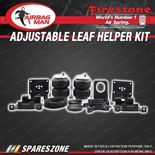 AirbagMan Air Suspension Leaf Helper Kit for Chevrolet Silverado 2500 HD 10-26