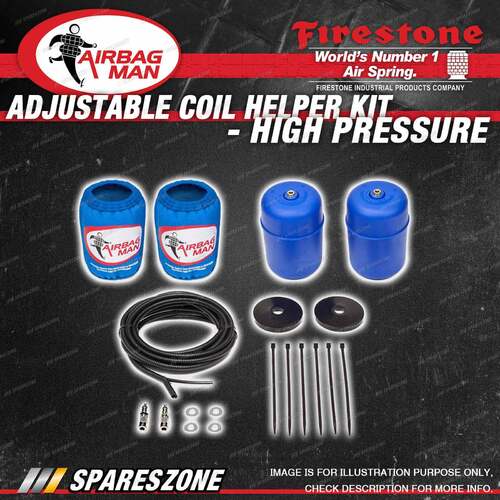 Airbag Man Air Bag Helper Kit High Pressure Rear for HOLDEN TORANA LH LX UC