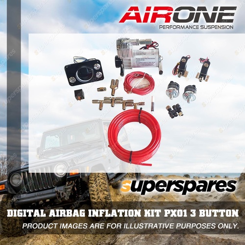 Airone Digital Airbag Inflation Kit PX01 3 Button side air bellows adjustment