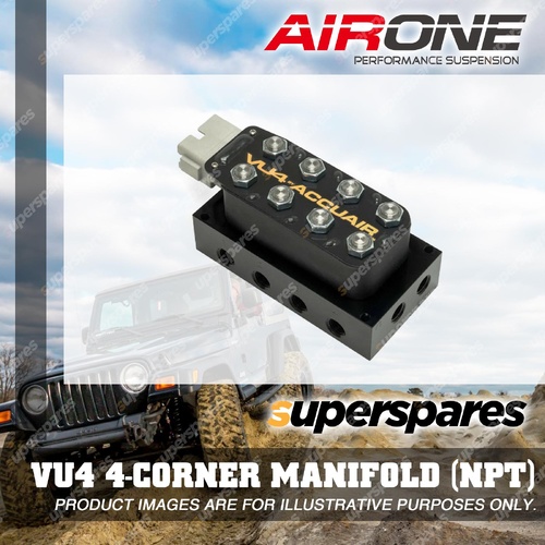 Airone Accuair VU4 4-Corner Air Suspension Distribution Manifold NPT