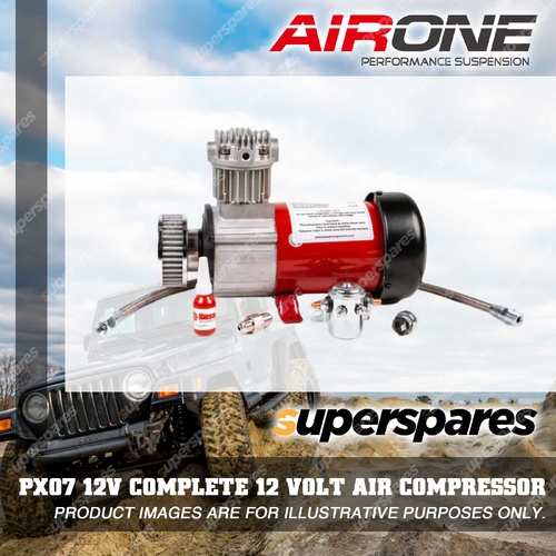 Airone PX07 12V COMPLETE 12 Volt Air Compressor 3/4 HP 31.5 Max amp Draw