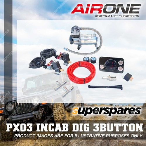 Airone PX03 Dig 3 Button Digital Incab Kit Air Management Precise Adjustment