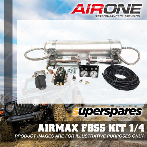 Airone AIRMAX FBSS Air Management Kit - Designed for 1/4 Air Line Setups