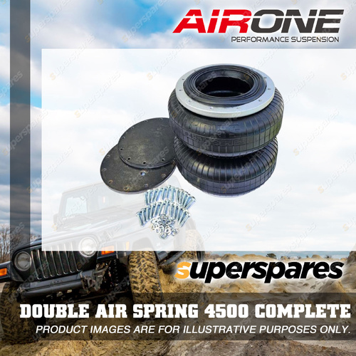 1 x Brand New Airone Suspension Load Assist Double Air Spring 4500 Complete