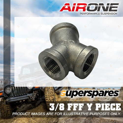Airone 3/8 FFF Y Piece - Suits Air Suspension and Onboard Air Systems